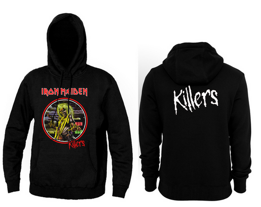 Iron Maiden Hoodie  Killers Hooded Sweatshirt - Nuclear Waste