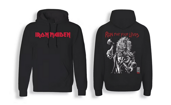 Iron Maiden Hoodie  Run For Your Lives Vintage (Hoodie) | RockN'Roll