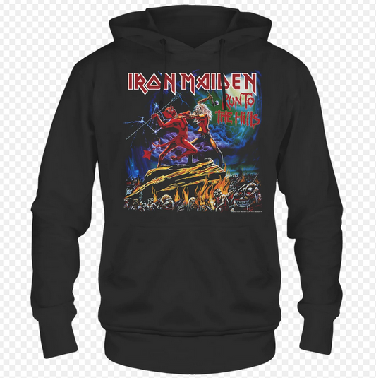 Iron Maiden Hoodie  - Run To The Hills Hoodie