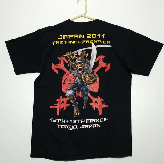 (2 sides)Iron Maiden 2011 Japan The Final Frontier Tour AOP Shirt – Official Band Tee