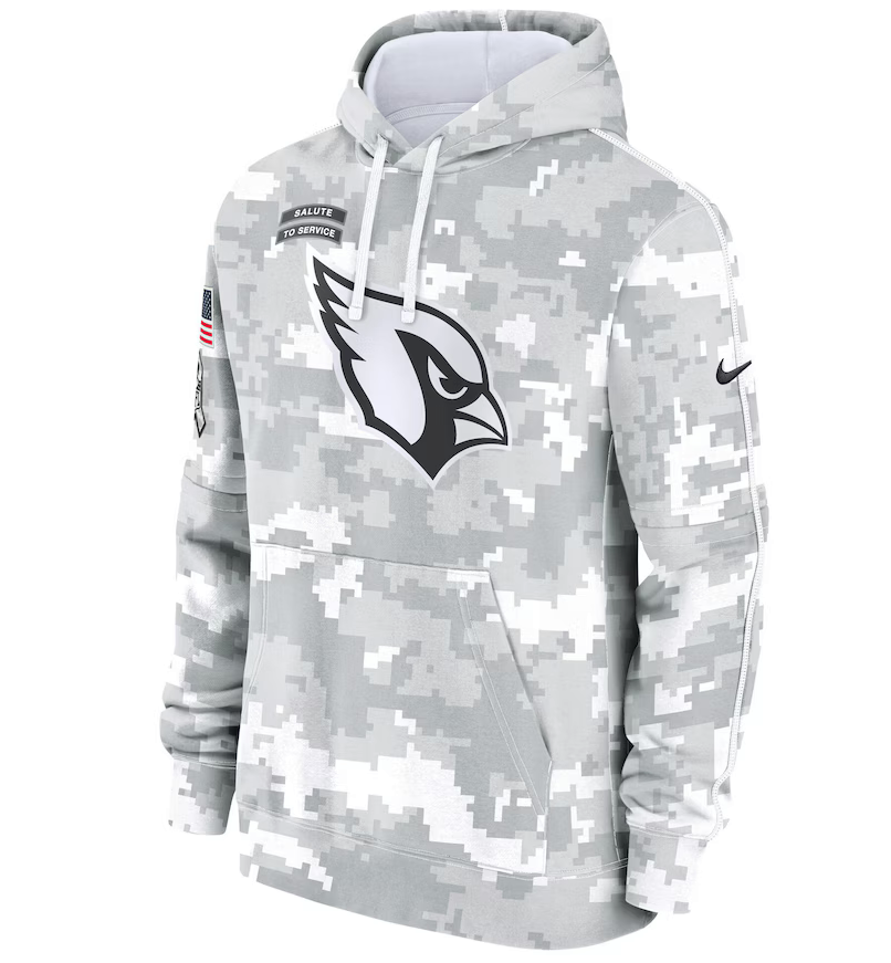 NFL Arizona Cardinals Military Style Digital Camo Hoodies