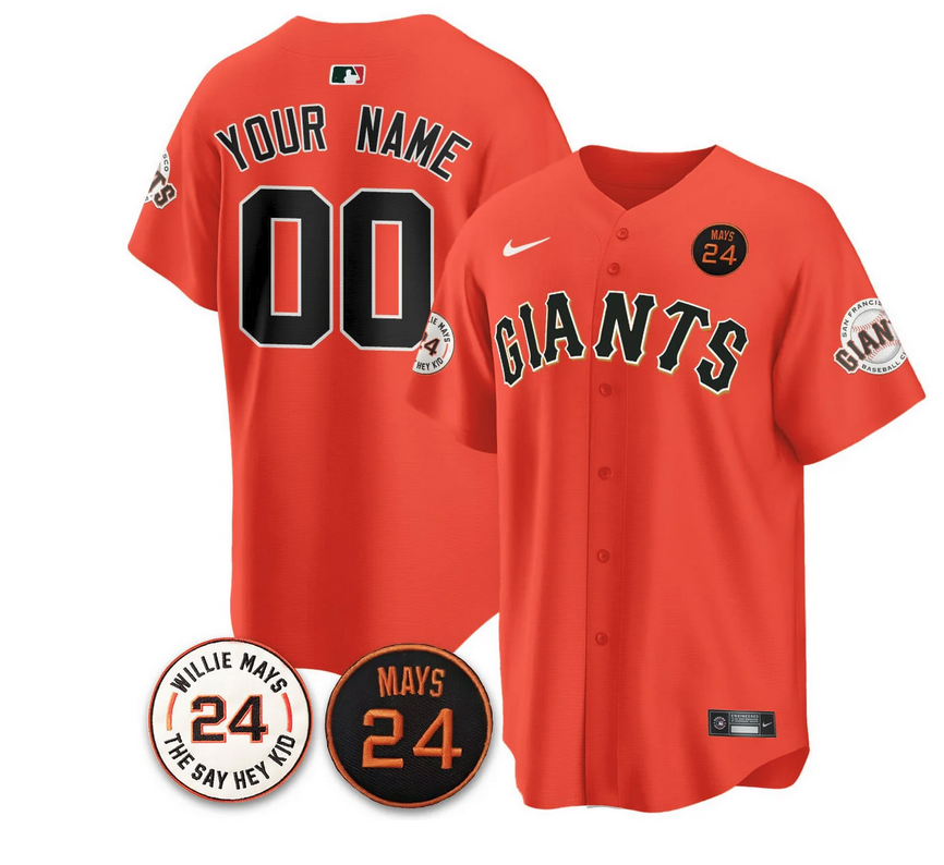 Custom San Francisco Giants 2025 Limited Jersey - All Stitched