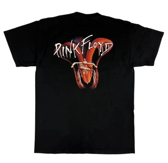 Vintage Pink Floyd Animals Tour 1977 T-Shirt High Quality Reprint for Music Fans