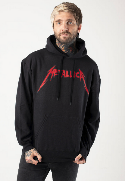 (2 sided)metallica hoodie Rock Music  Skull Screaming Red 72 Seasons - Hoodie