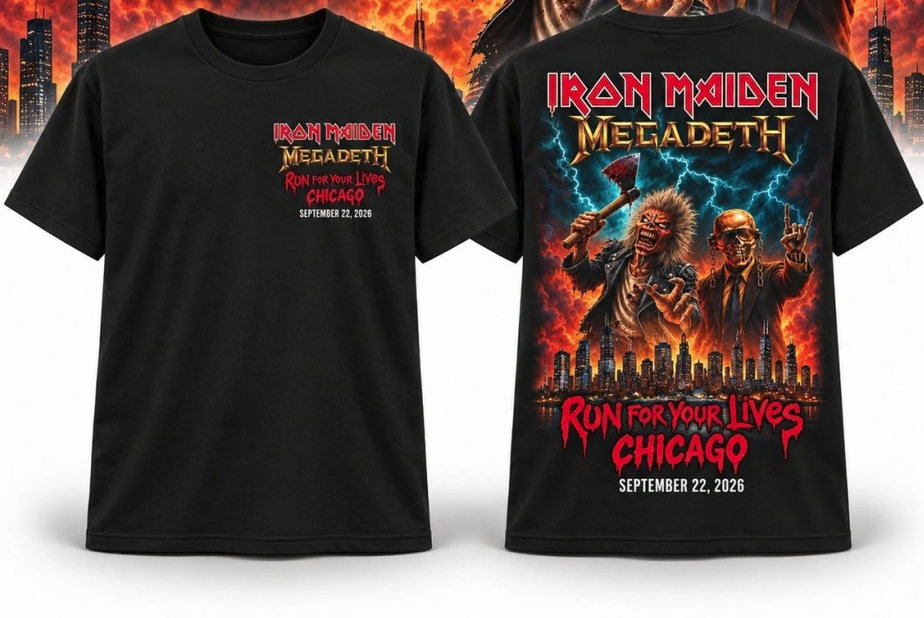 Limited Iron Maiden Credit Union 1 Amphitheatre Sep 22 2026 Shirt