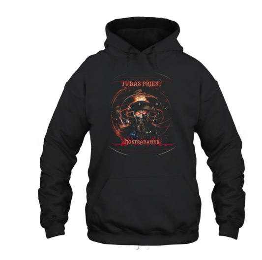 (2 sided) Judas Priest Hoodie Nostradamus Tracklist-Hoodie