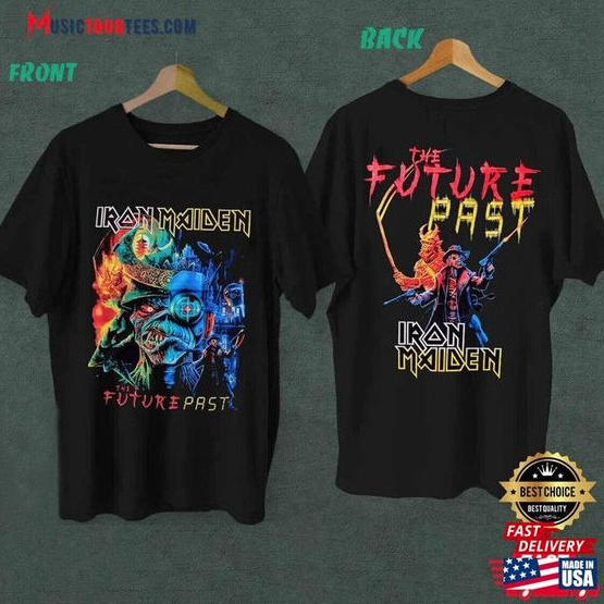 Iron Maiden The Future Past Tour 2023 Sweatshirt & T-Shirt Set – Official Band Merch