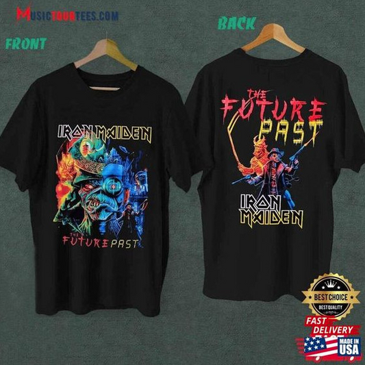 Iron Maiden The Future Past Tour 2023 Sweatshirt & T-Shirt Set – Official Band Merch