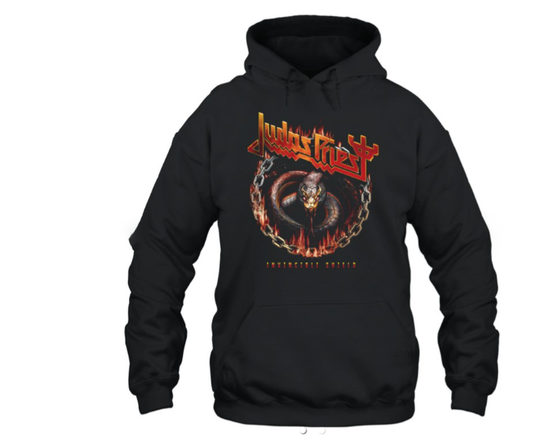 (2 sided) Judas Priest Hoodie Invincible Shield Serpent-Hoodie