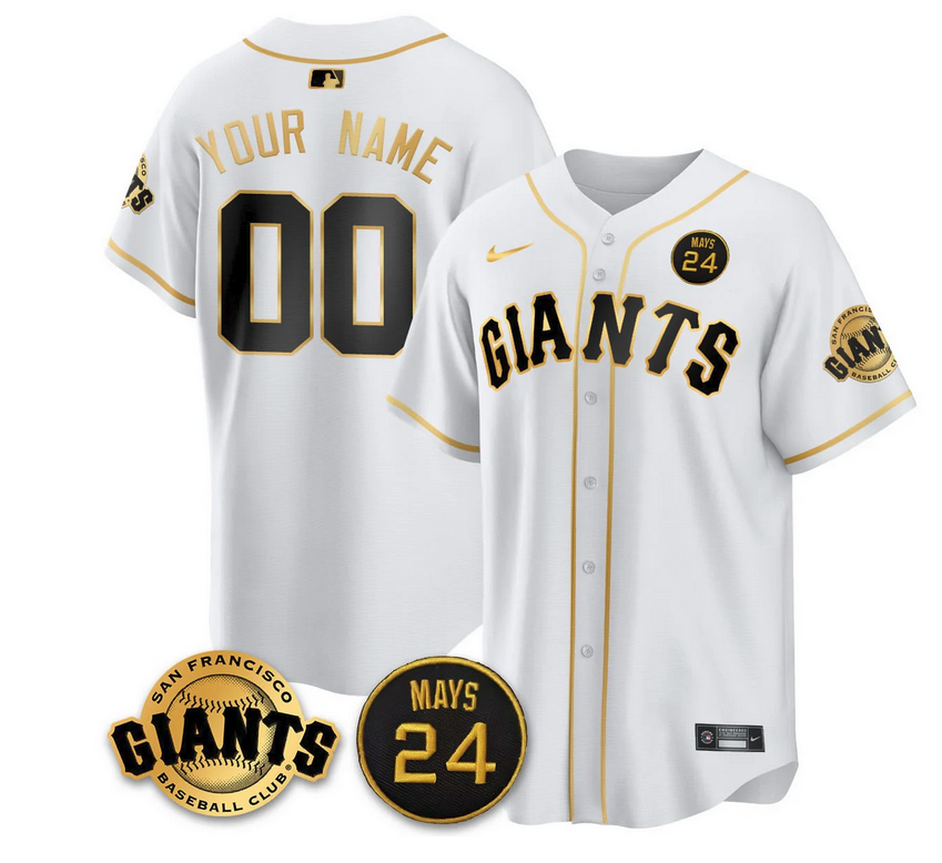 Custom San Francisco Giants 2025 Limited Jersey - All Stitched