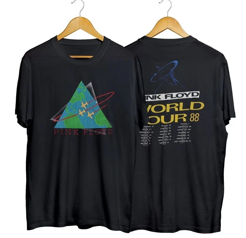Pink Floyd The Division Bell World Tour Vintage Unisex T-Shirt