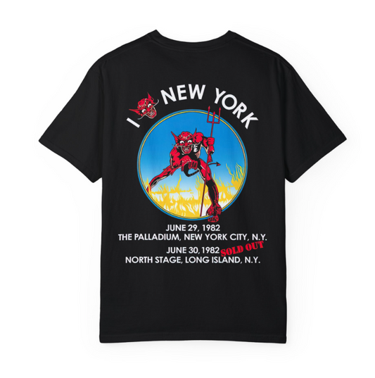 Iron Maiden The Beast In New York T-Shirt Double Sided Metal