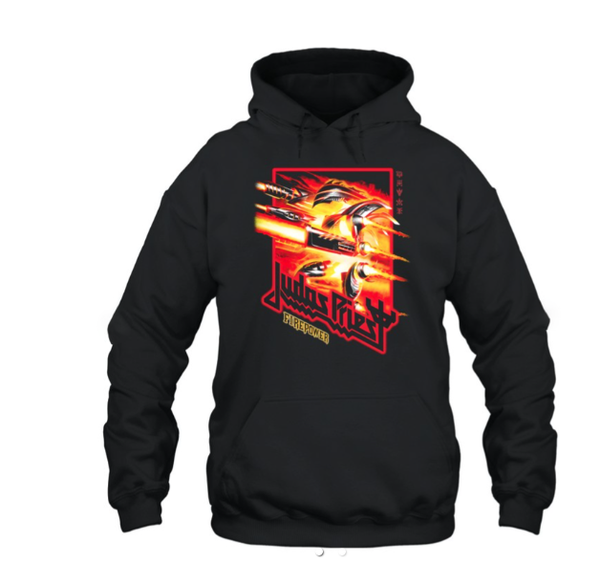 (2 sided) Judas Priest Hoodie Firepower Tracklist-Hoodie