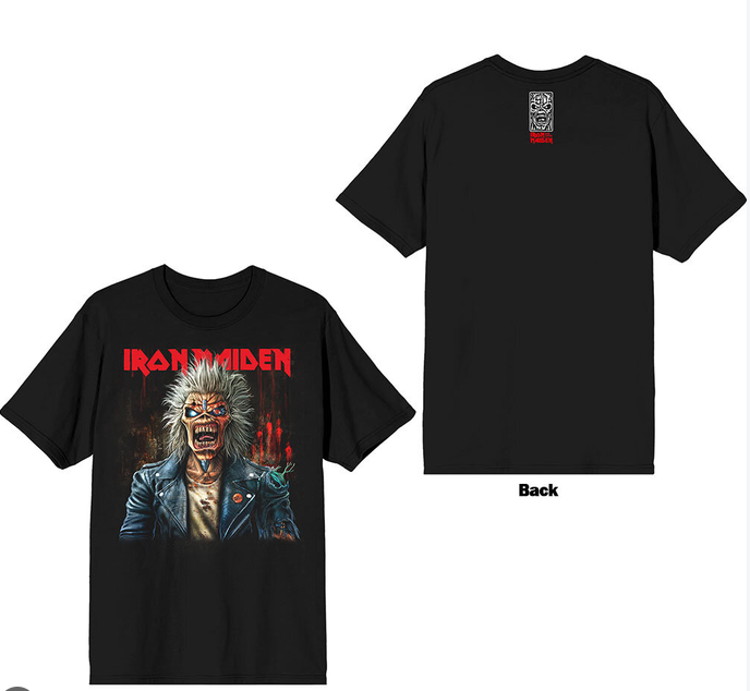 Iron Maiden Unisex T-Shirt: Est. 1975 Eddie Scream Portrait