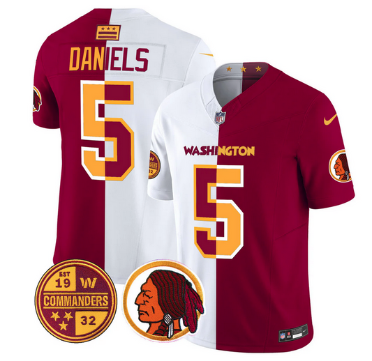 #5 Split Color Football Jersey – Limited Edition