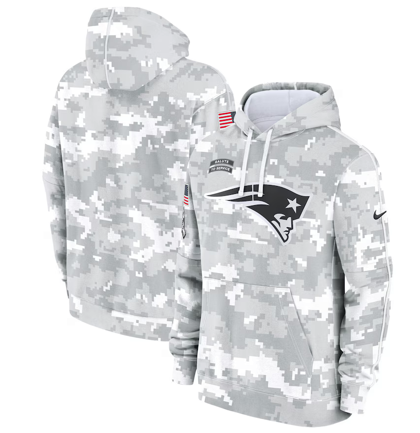 Arizona Cardinals Salute To Service Camo Pullover Hoodies