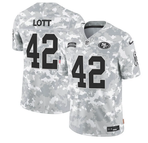 49ers 2024 Salute to Service Vapor Limited Jersey - All stitched