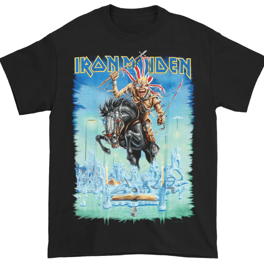 (2 SIDED) Iron Maiden – The Trooper Tour 2024 Concert T-Shirt, Back Print Edition