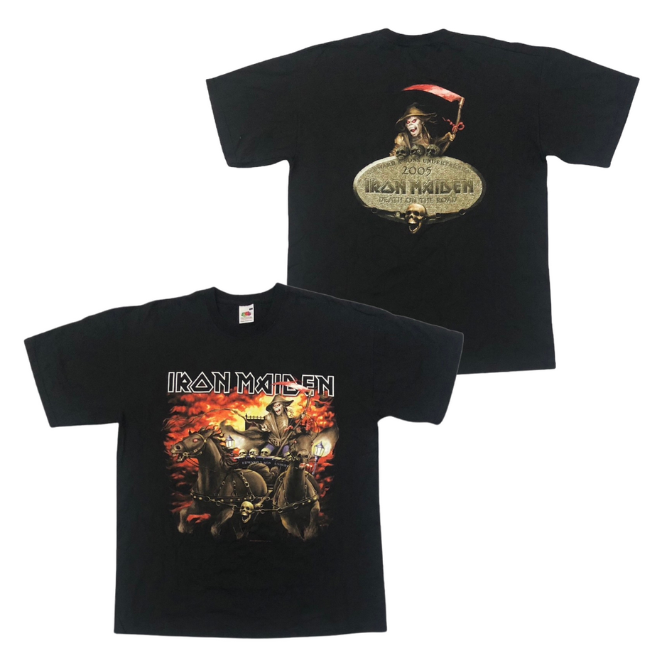 Iron Maiden Death On The Road Double-Sided T-Shirt