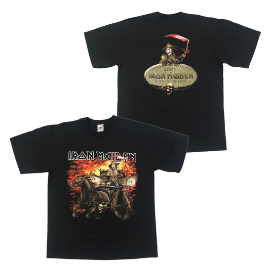 Iron Maiden Death On The Road Double-Sided T-Shirt