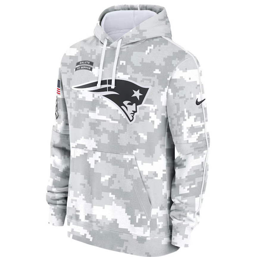 Arizona Cardinals Salute To Service Camo Pullover Hoodies