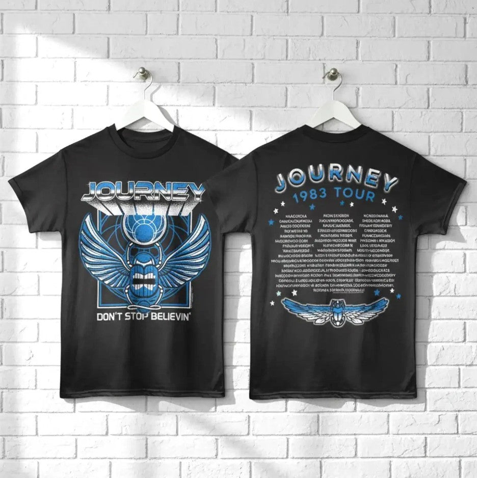 Journey Don't Stop Believin Tour 83 Men's T Shirt
