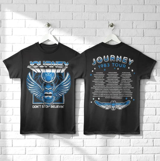 Journey Don't Stop Believin Tour 83 Men's T Shirt