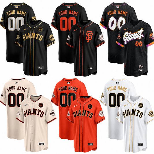 Custom San Francisco Giants 2025 Limited Jersey - All Stitched