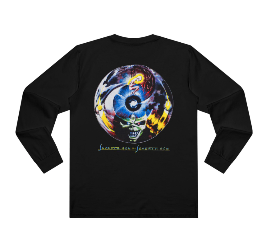 Iron Maiden Can I Play With Madness Long Sleeve Shirt Double Sided Vintage Heavy Metal Band Tee

