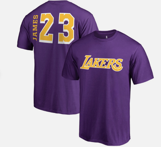 James 23 Los Angeles Lakers Shirt 