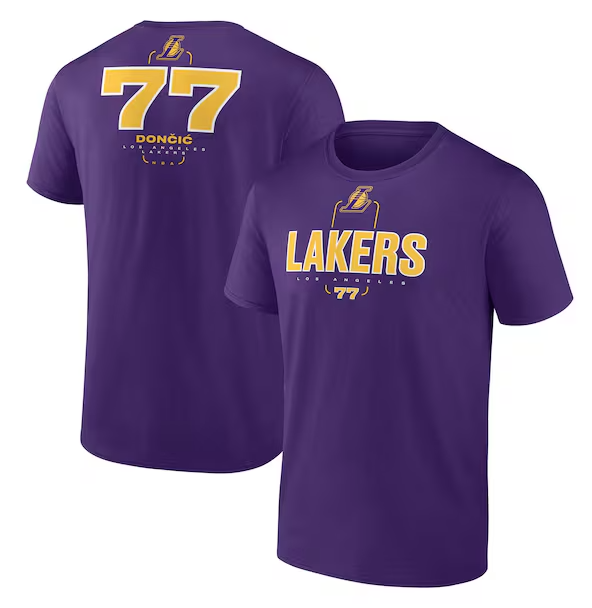 Luka Doncic 77 Los Angeles Lakers Shirt NBA Fan Tee