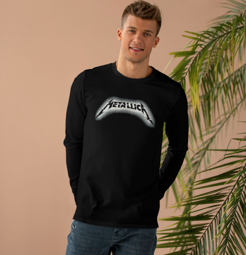 Metallica Live Loud Long Sleeve Shirt Double Sided Vintage Heavy Metal Band Tee
