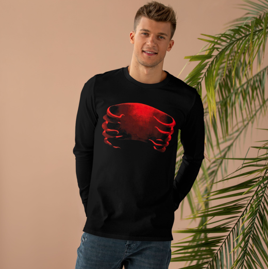 Tool Enigma Long Sleeve Shirt Red Glow Graphic Double Sided Progressive Metal Band Tee