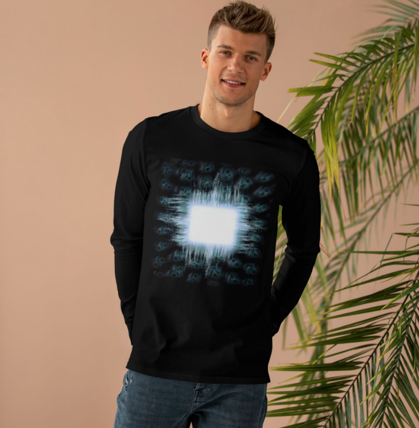 Tool Ænima Long Sleeve Shirt Psychedelic Eye Glow Graphic Vintage Metal Band Tee