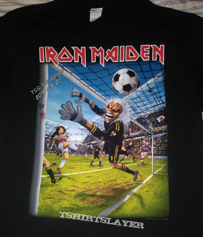 Iron Maiden Eddie Goalkeeper T-Shirt – Football Shirtslayer