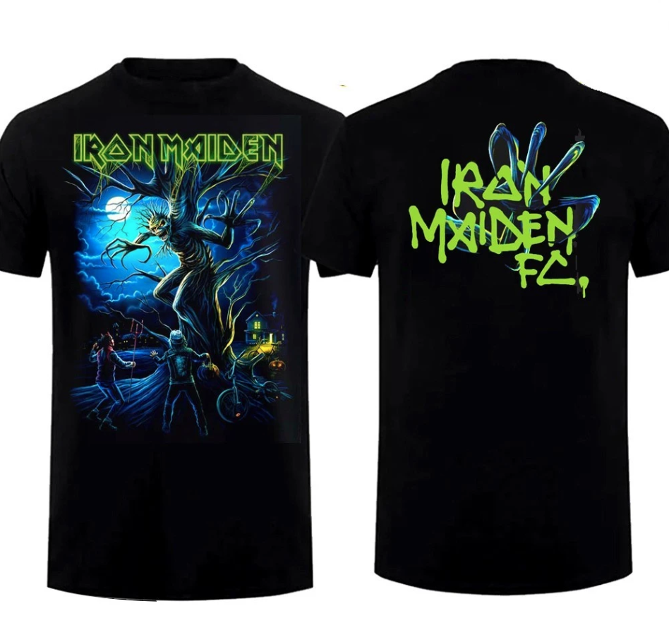 IronMaiden Fear Of The Dark Halloween 2026 Iron Maiden FC Exclusive Two Sided T-Shirt