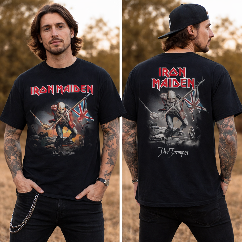 Iron Maiden The Trooper T-Shirt –collection-1